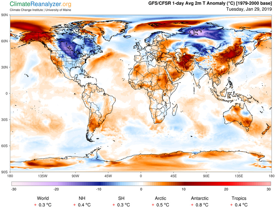 Especialistas afirman que vórtice polar que afectará Estados Unidos no tendrá impacto en México