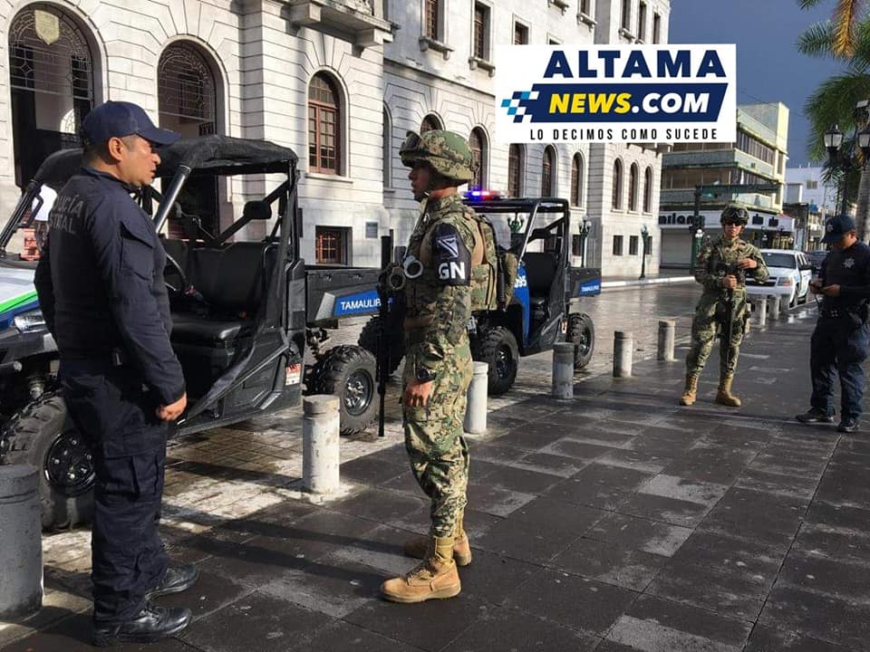 Arriban elementos de la Guardia Nacional a Tampico