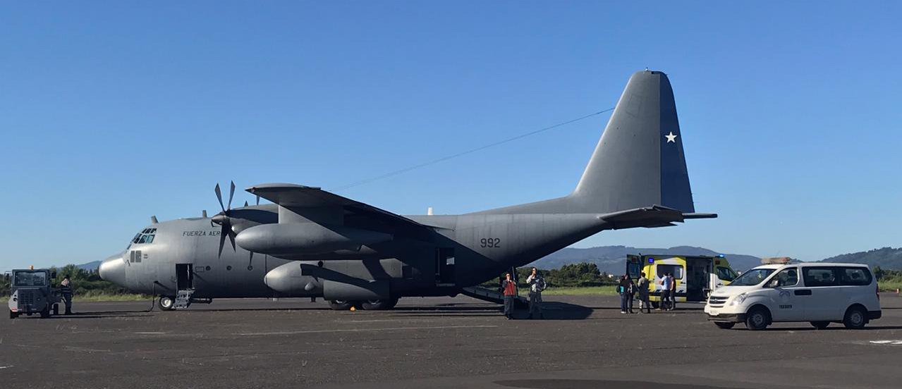 Desparece avión de la Fuerza Aérea chilena con 38 personas a bordo cuando viajaba a la Artártida