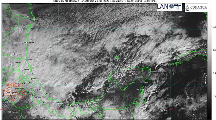 Permanecerán efectos del Frente Frío y la masa polar, probable mejoría a mediados de la semana