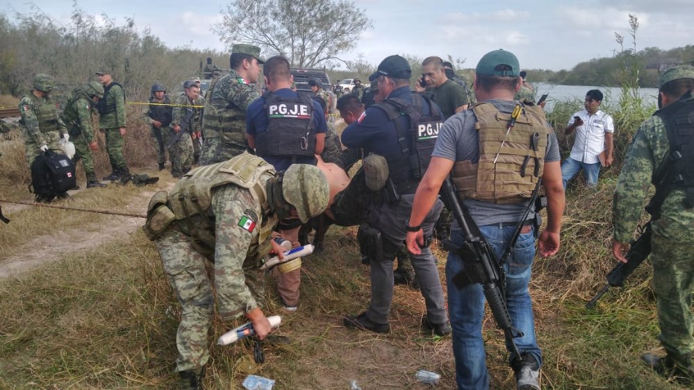 Cuatro militares mueren ahogados, en Reynosa