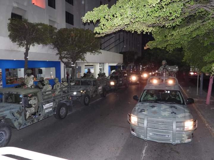 Arriban 1,500 elementos del Ejército Mexicano para reforzar la seguridad en Sinaloa