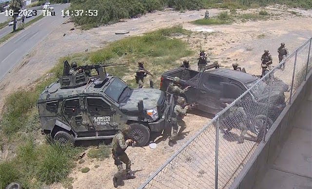Liberan a 10 militares acusados de ejecución de sicarios del Cártel del Noreste en Nuevo Laredo