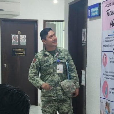 Hospital Militar de Tuxpan impulsa campaña para concientizar sobre la salud bucal infantil